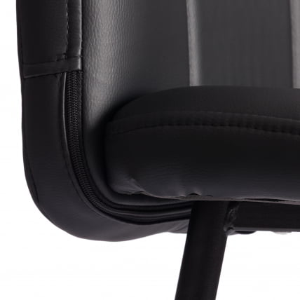 Полубарный стул Medeo/Медео экокожа , черный, 42х56х102 см_7