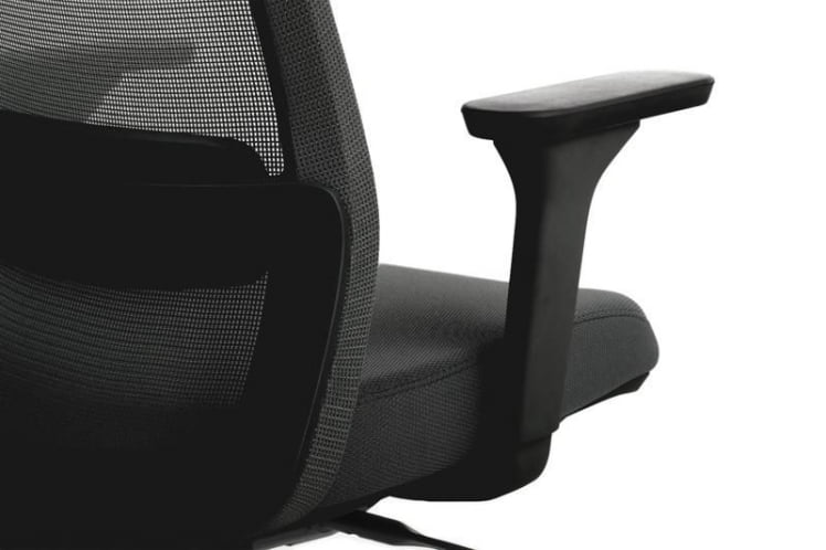 Кресло Ворк В-218C БЛАCК Черный / Work W-218C BLACK_15
