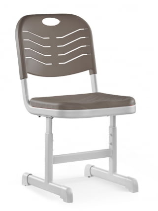 Стул ученический регулируемый пластиковый (рост 3-5) Мокко_3