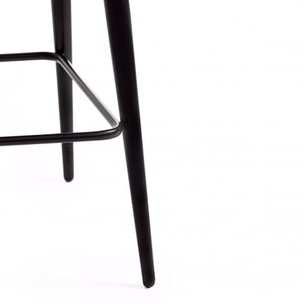 Стул барный KISH (mod. 714) ткань/металл, 50х57х110 см, высота до сиденья 78 см, коричневый barkhat 11/черный_8