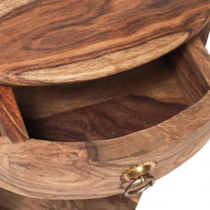 Кофейный стол Бомбей - 1149 палисандр, 45*45*60 см, Natural tinted (натуральный тонированный)_14