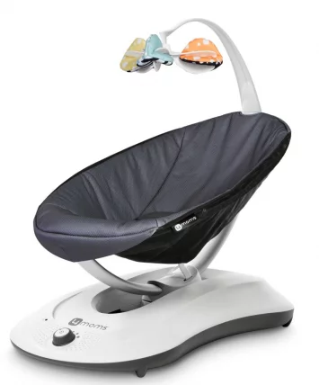 Электронное кресло-качалка 4Moms РокаРу (RockaRoo) Графитовый меш_0