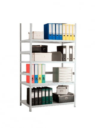 Стеллаж MS 185/100х60/4 Серый_0