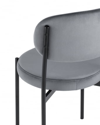 Стул Бриф NEW велюр Серый_6
