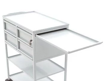 Стол-тележка с 4-мя ящиками для перевязочной_1