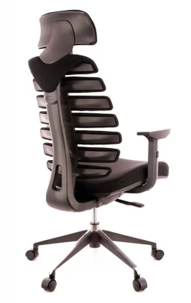 Эргономичное кресло Ergo Black ткань Черный_2