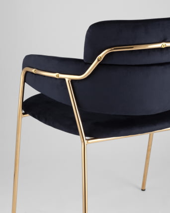 Стул Полин Темно-синий_6