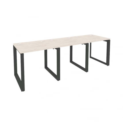 Рабочая станция на О-образном м/к ONIX O.MO-RS-3.0.7 Денвер Светлый/Антрацит_0