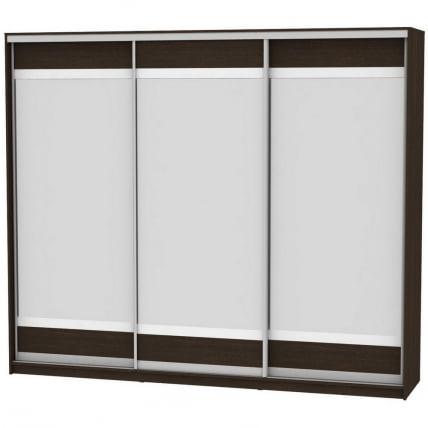 Шкаф-купе B-220х270х60-3(Венге-D10D10D10)_0