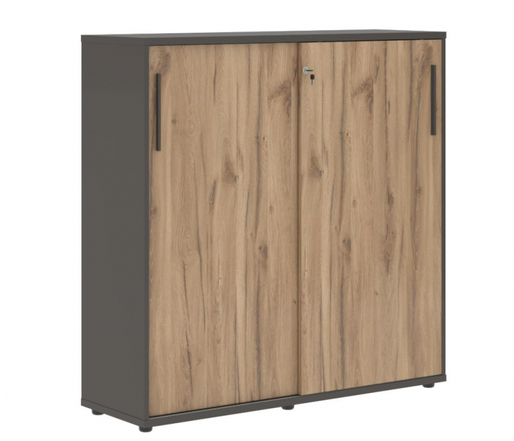 Шкаф с дверьми-купе EDIS EMC 1343 Дуб Денвер светлый Мокко Мокко_0