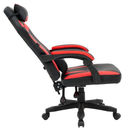 Кресло компьютерное CROMEX (КРОМЕКС) Start GM-105 экокожа черное/красное_4