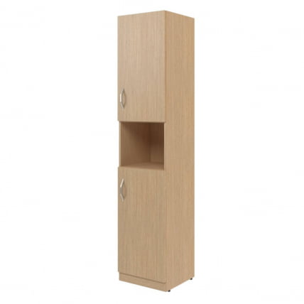 Шкаф колонка c 2-мя глухими малыми дверьми SR-5U.4 R Легно Светлый_0