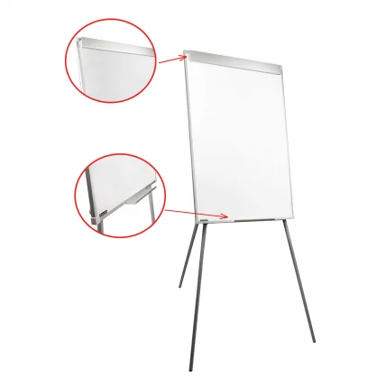 Доска-флипчарт магнитно-маркерная BRAUBERG стандарт (70х100 см)_0