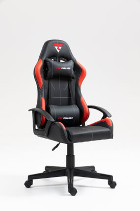 Кресло спортивное TopChairs Wyvern черно-красный_1