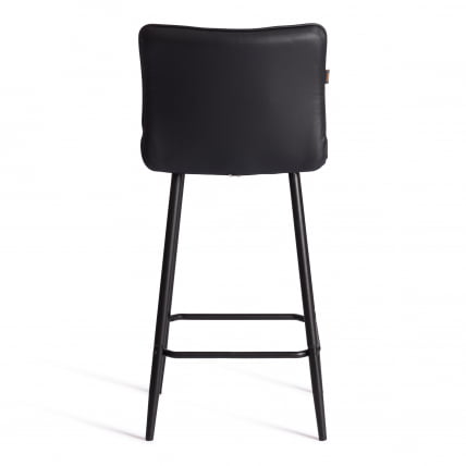 Полубарный стул Bari/Бари экокожа , черный, 42х55х99 см_3