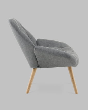 Кресло Олби Квадро серый_3