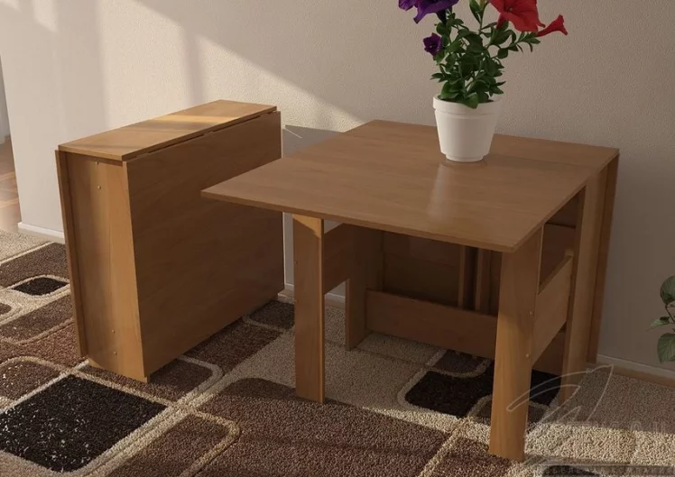 Стол-книжка №1 Ясень шимо темный (лдсп)_3