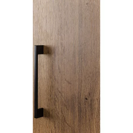 Шкаф трехстворчатый с зеркалом Loft с зеркалом Дуб Табак_2