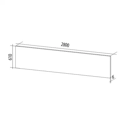 Стеновая панель высокоглянцевая СП 03.1 Тиффани_5