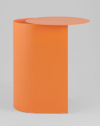 Журнальный столик Floire металл оранжевый_6