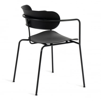 Стул VAN HALLEN (mod. 2433) пластик/металл, 54,5х53,5х76 см, высота до сиденья 46 см, черный_9
