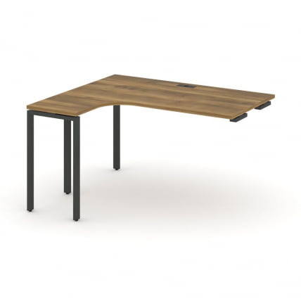 Стол-приставка к опорной тумбе/шкафу (левый) CONCEPT CN.OSAPR-005(L) Сандал Янтарный Антрацит_0