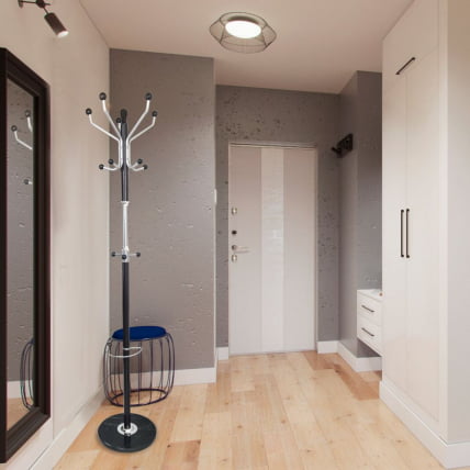 Вешалка-стойка BRABIX CR-870 на мраморном диске Коричневый_4