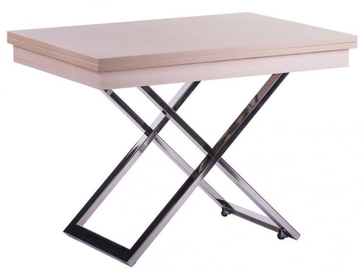 Стол трансформер Cross Беленый дуб_0