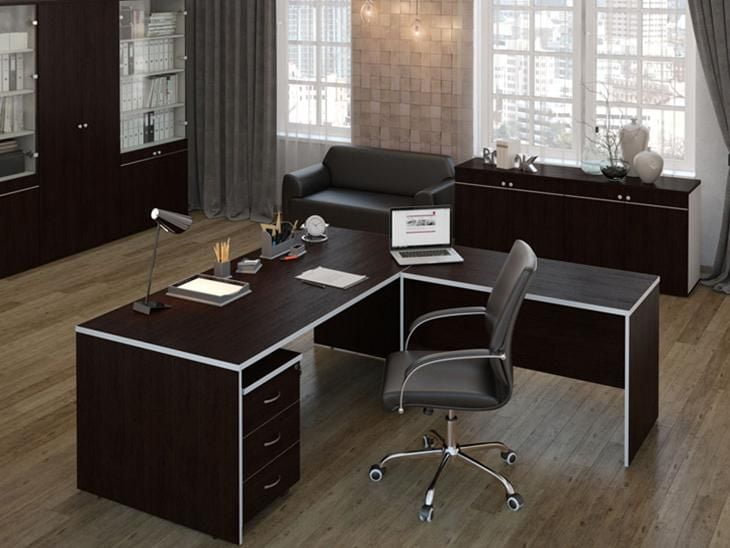 Стол письменный SWF27410201 Темный дуб_3