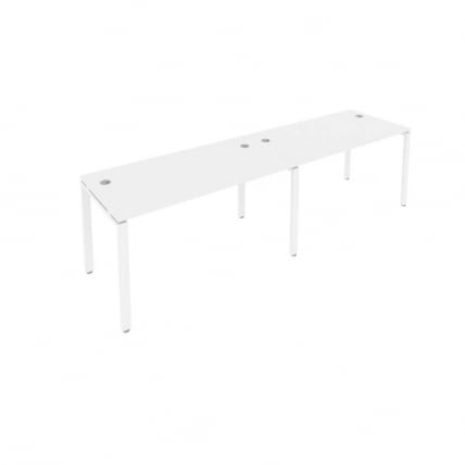 Рабочая станция на 2 раб.места Metal System Б.СМ-2.3 Белый_0