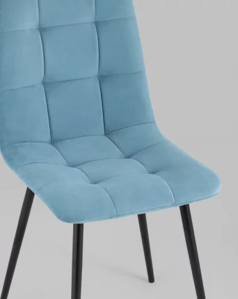 Стул Oliver велюр Пыльно-голубой_7