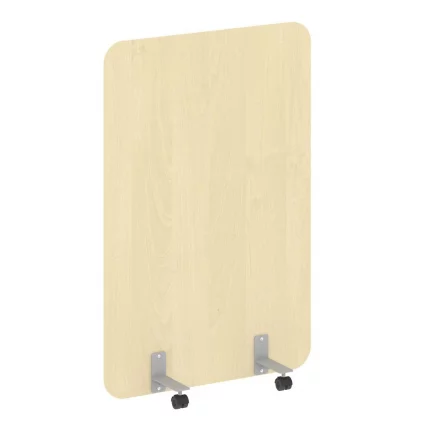 Перегородка на металлических опорах, на роликах R-line DP.R-100-150 Клен_0