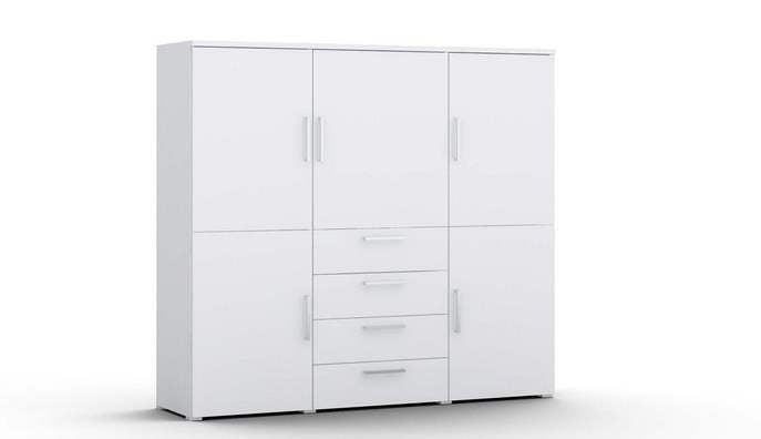 Комод 03 фасад глухой полки из лдсп Korsa Белый_0
