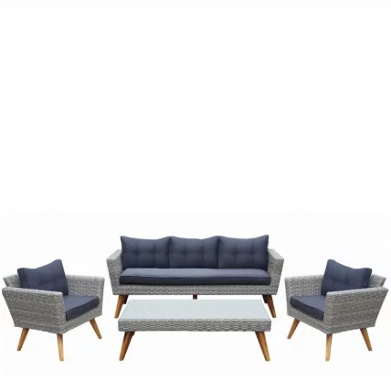 Комплект плетеной мебели AFM-605G Grey_0