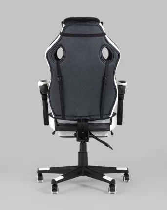 Геймерское кресло ТопЧаирс Вираге Черный-белый / TopChairs Virage_11