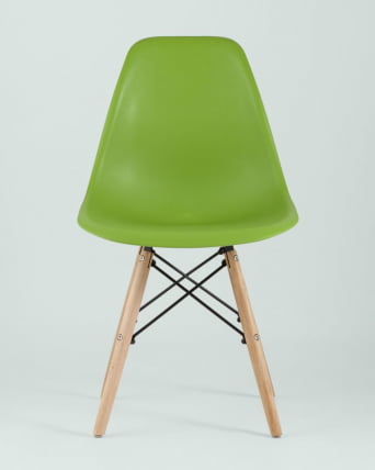 Стул Еамес Стйле ДСВ зеленый 4 шт. комплект (разборный каркас) / Eames Style DSW_5