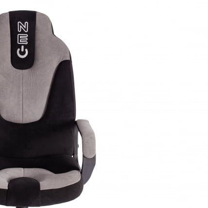 Кресло NEO 2 (22) флок Черный/серый 35/29_5