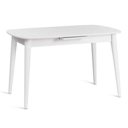 Стол-автомат RAMBO (mod. 1193) МДФ/пластик, 130+30 x 80 x 75 см, white (белый)_0