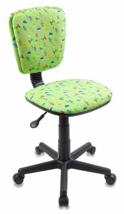 Кресло детское Бюрократ CH-204NX/CACTUS-GN Зеленый Кактусы_0