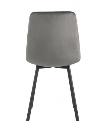 Стул Chilly велюр антрацитовый 2 шт._4