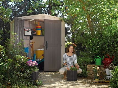 Сарай пластиковый FACTOR 6x6_4