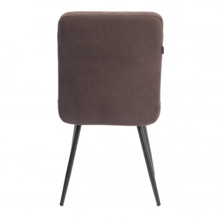 Стул обеденный Medeo велюр, коричневый, 6, 47х56х89_3