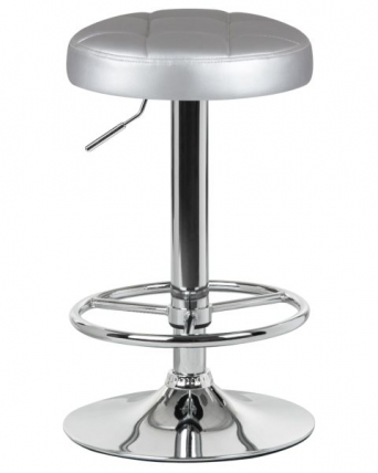 Табурет барный DOBRIN BRUNO (серебряный) 2 шт_1