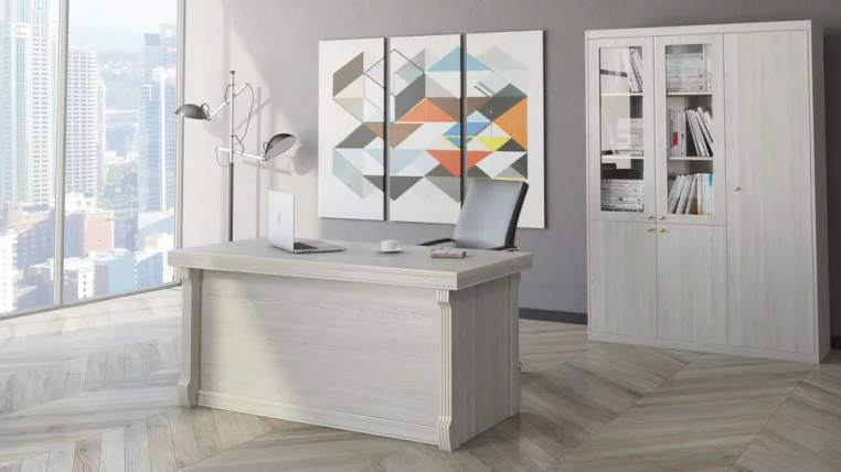 Комплект мебели для кабинета руководителя Bern 10 Светлый дуб_0