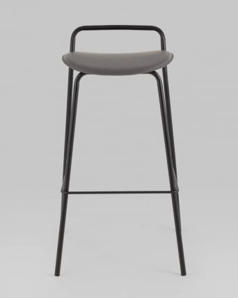 Стул барный Mantis экокожа темно-серый_6