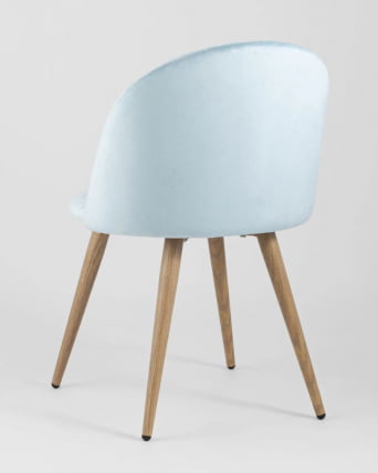 Стул Лион велюр пыльно-голубой 4 шт_4