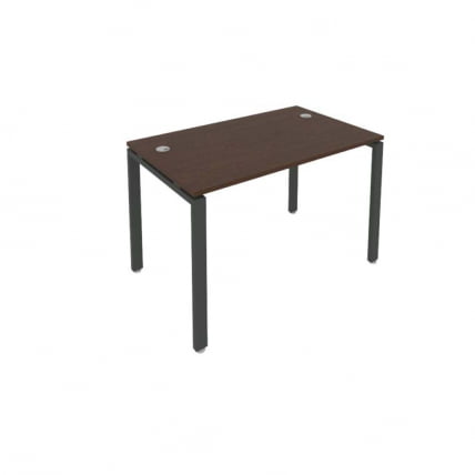 Стол письменный METAL SYSTEM Б.СП-2 Венге/Антрацит_0