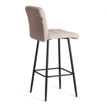 Барный стул Medeo/Медео велюр, бежевый, 7, 45х56х113 см_7