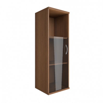 Шкаф средний узкий левый Riva А.СУ-2.2 Л Орех Гварнери_0