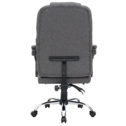 Кресло офисное с функцией вибромассажа CROMEX (КРОМЕКС) Chill MS-005 ткань серое_5